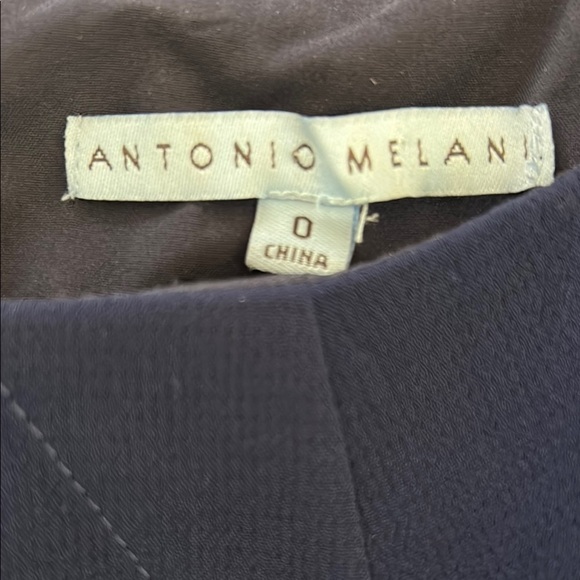 ANTONIO MELANI Blue Midi Dress Elegant Style - Picture 6 of 13